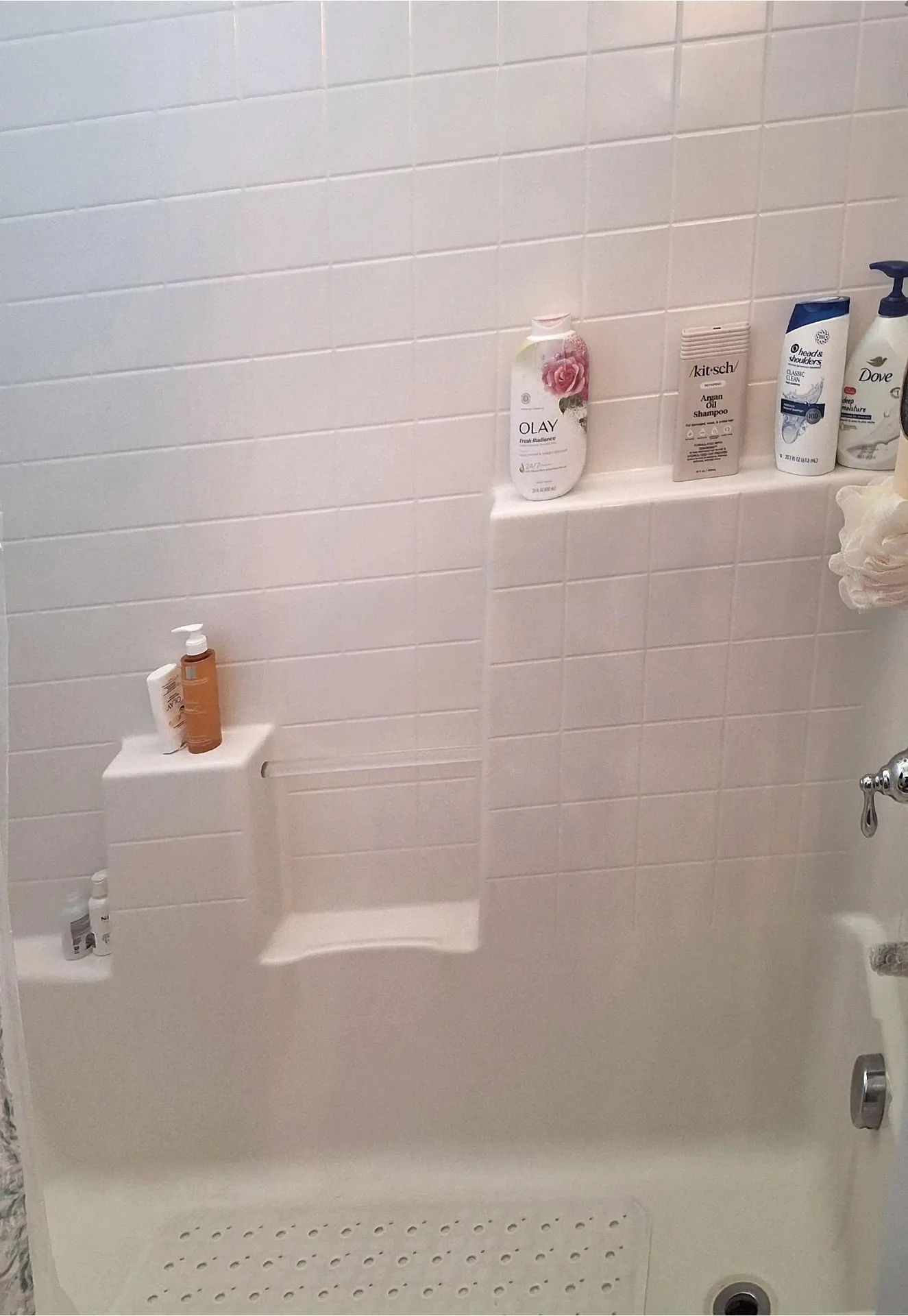 Tub to Shower Conversion - before