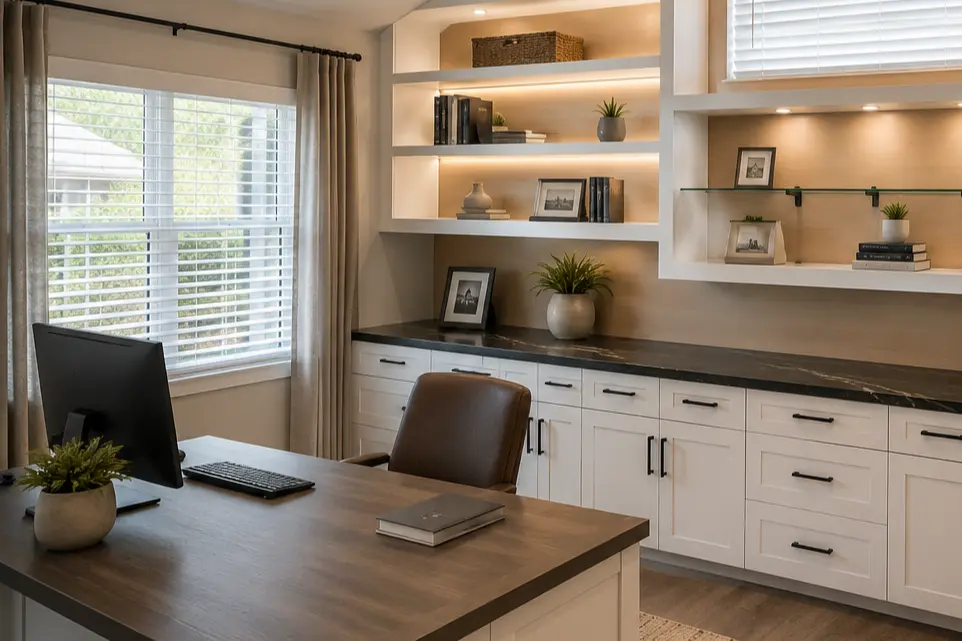 Living Room & Office Remodels project 6