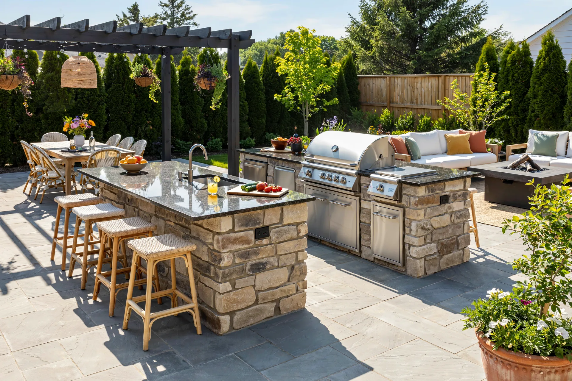 Outdoor Kitchen project 6
